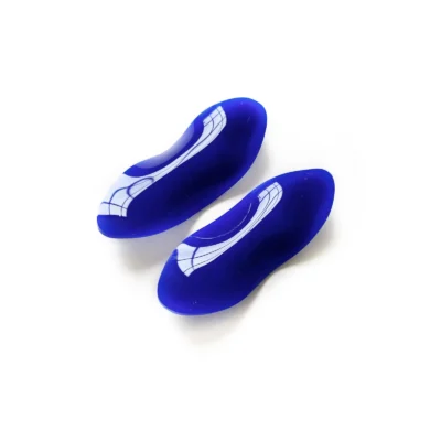 melting blue earrings