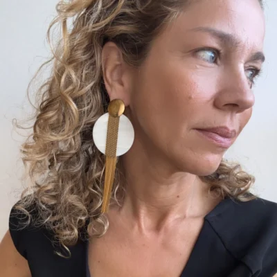 moon earrings