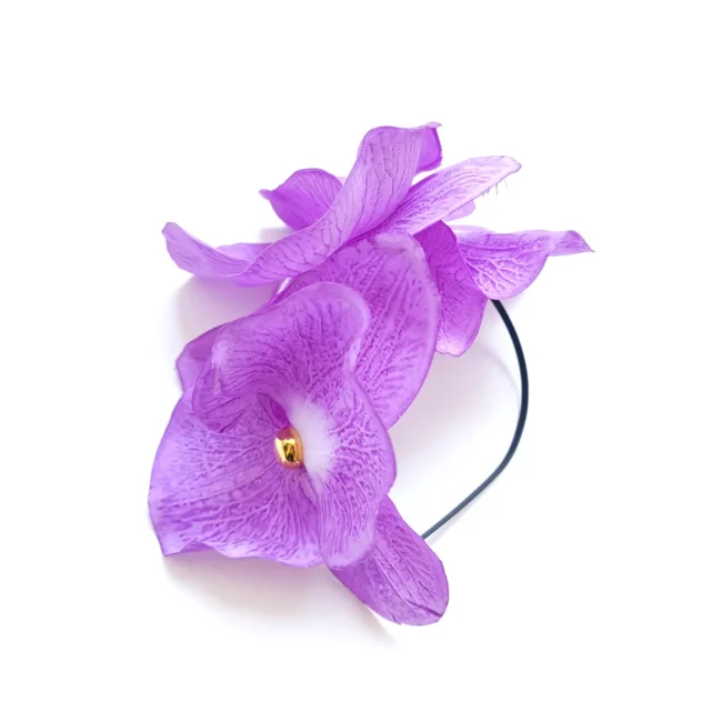 Bandolete orquídea lilás