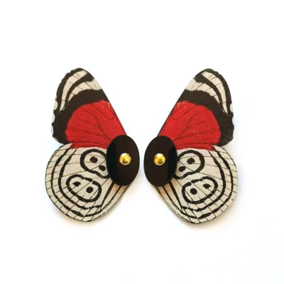 Fly Red Earrings