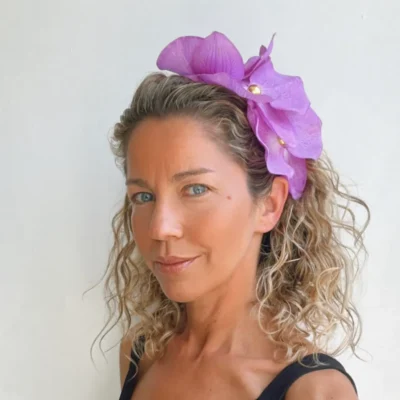 Lilac Orchid Headband