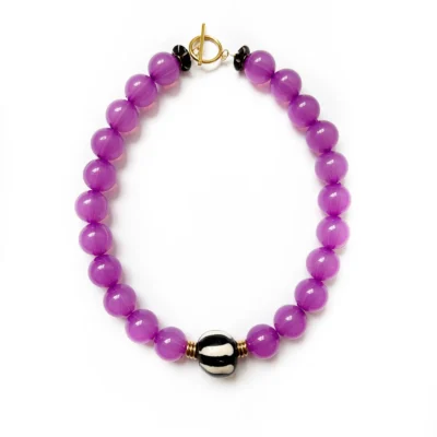 Kenya Necklace Purple