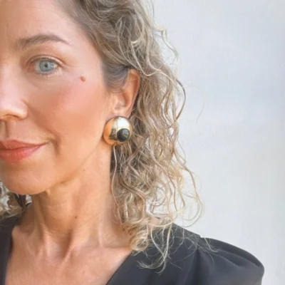 Wild Black Earrings