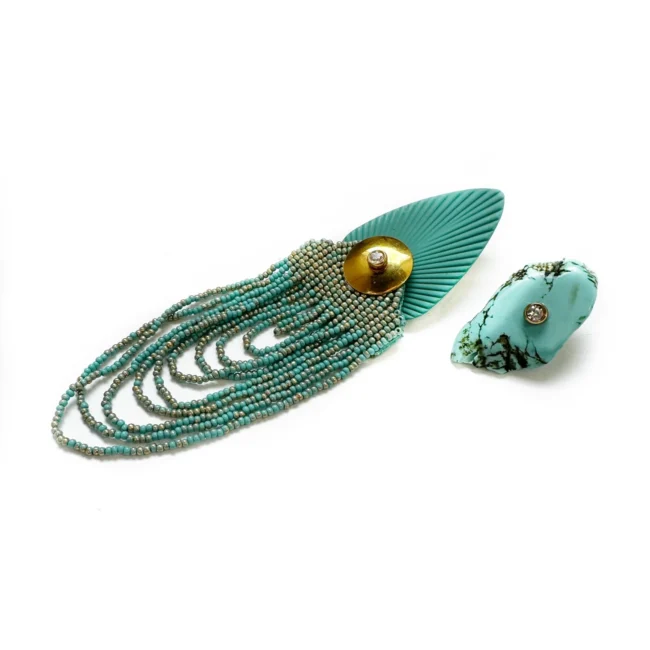 Karajá Turquoise Earrings