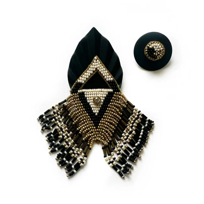 Karajá Earrings - Black