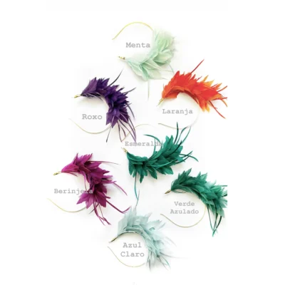 Headpiece feathers