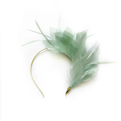 Headpiece feathers - Menta