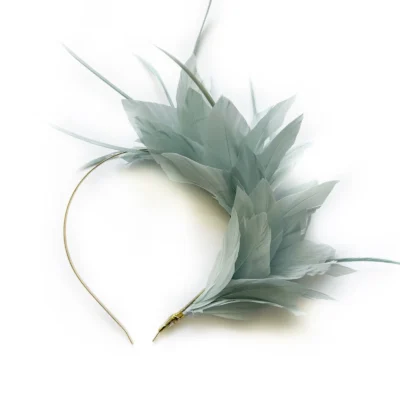 Headpiece feathers - Azul Claro