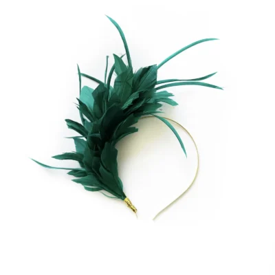 Headpiece feathers - Esmeralda