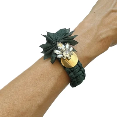 Pulseiras Knot Esmeralda