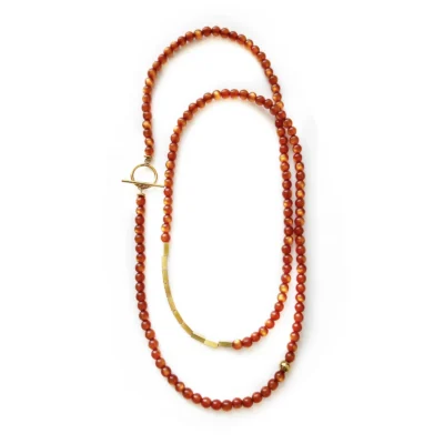 Chloe Orange Necklace