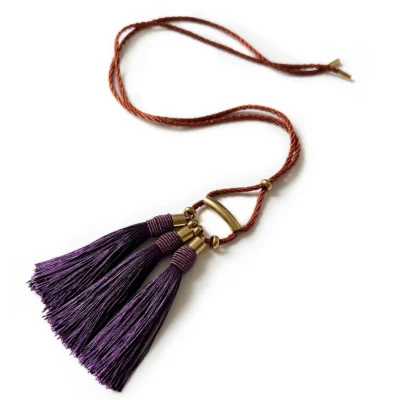purple land necklace