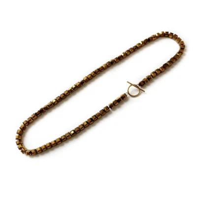bronze necklace