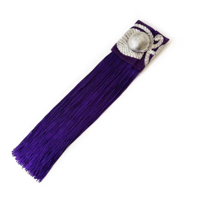 maxi silver brooch