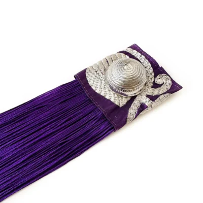 maxi silver brooch