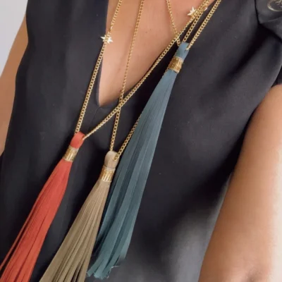 brush necklaces
