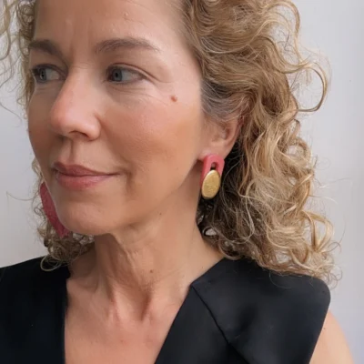 Lampionblume earrings