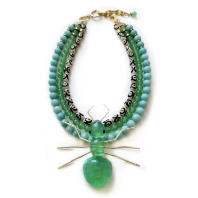 ear of corn necklace
