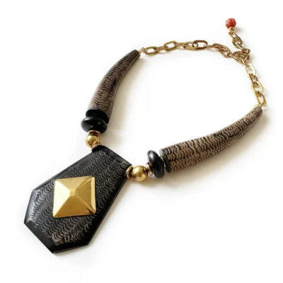 bone necklace