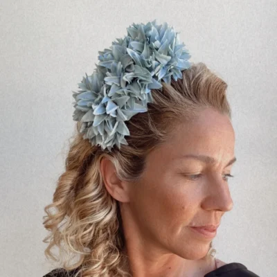 Headpiece Blue Jardin